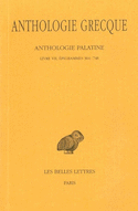 Anthologie grecque, t. V, liv. 7